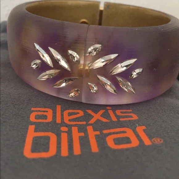Alexis Bittar lucite bracelet